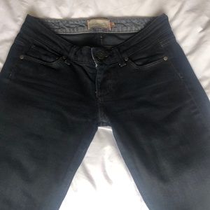 Paige premium denim size 25 dark blue / black